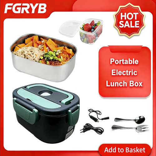 Portable electric lunch - lunch, box