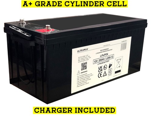 12v 200ah 2400w lithium - 2400w,