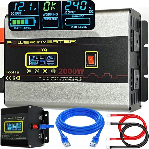 Power inverter 12v 240v - yq,