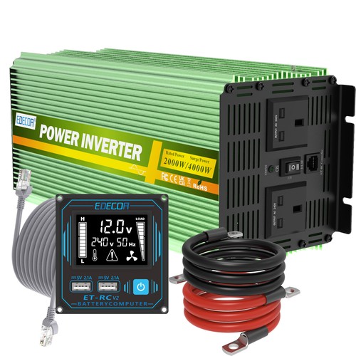 Power inverter 12v 240v - 12v,