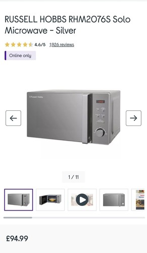 Russell hobbs rhm2017 20l - russell,